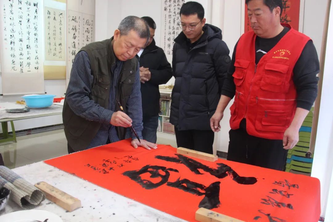 鄒平：對聯迎春 送福到家