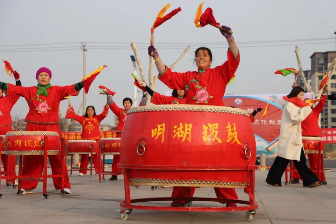 濱州鄒平市明集鎮(zhèn)：傳統(tǒng)民俗齊上演 共慶新喜祥和春